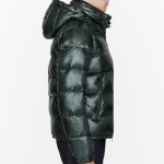 Green removable collar Zin jacket - Image 4